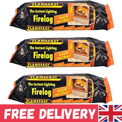 Smokeless firelogs instant - 3, x