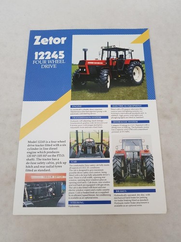 Zetor traffic 12245 - 12245, 4