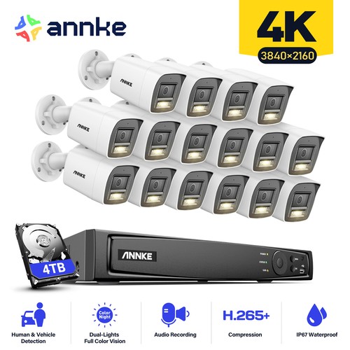 Annke 8mp colorvu - colorvu, system