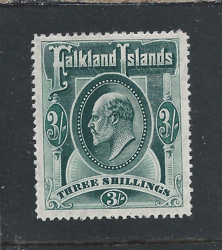 Falkland 1904 3s green - is,