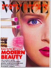 UMA THURMAN Felicity Kendal YASMIN LE BON Debbie Moore DAVID BAILEY Vogue Beauty