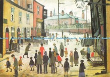 D144483 A Procession. Detail. Private Collection. L. S. Lowry R. A. 1887 1976. M