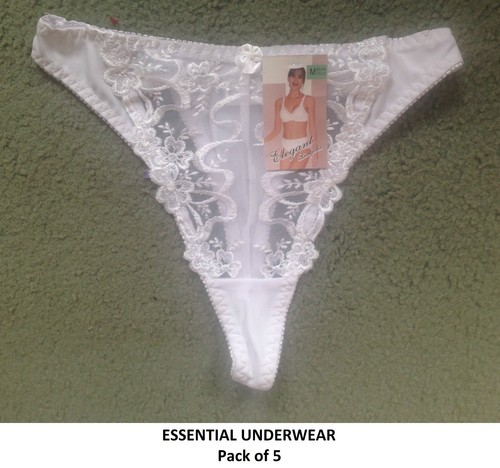Pack lace thongs pretty - pack,