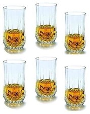 Set Of 6 Diamond Glasses