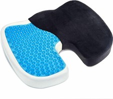 Vivo Technologies Office Chair Seat Cushion Ergonomic Orthopedic Memory Foam wit