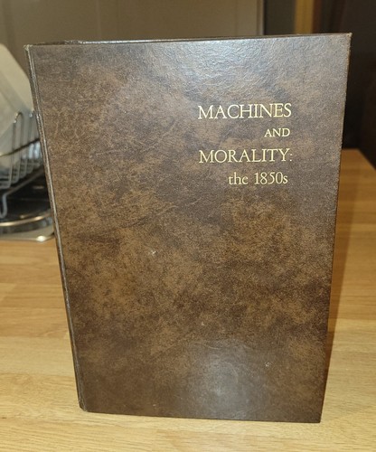 Vintage book machines and - vintage, book: