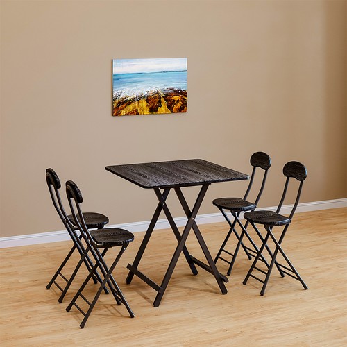 Folding table chairs bistro - chairs,