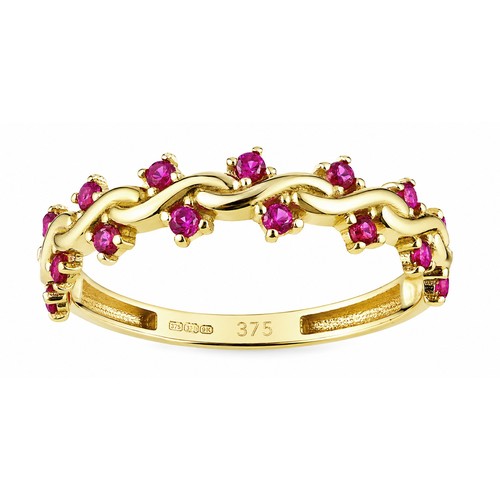 9ct yellow gold red - 9ct,