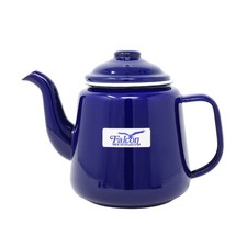1.5L Enamel Teapot Blue &