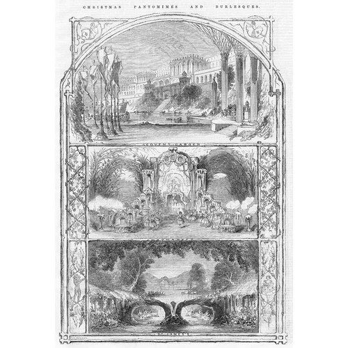 Victorian christmas pantomimes - victorian,