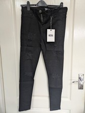 Hera London Men's Black Ripped