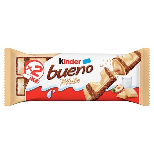 Kinder bueno white chocolate - white,
