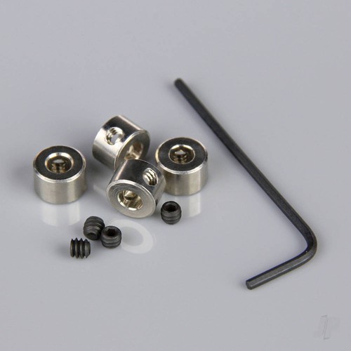 Dubro 16in plated brass - 1/16in,