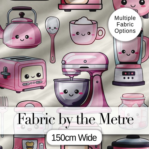 Cute kawaii pink kitchen - cute,