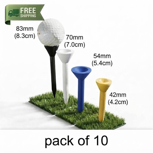 Golf tees set multi - tees,