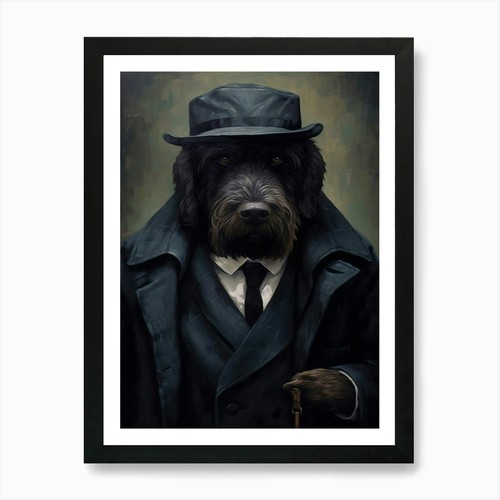 Gangster dog black russian - gangster,