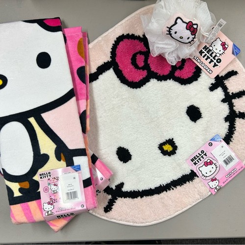 Hello kitty bathroom shower - bathroom,