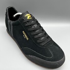 Patrick Rio Black Gum Suede