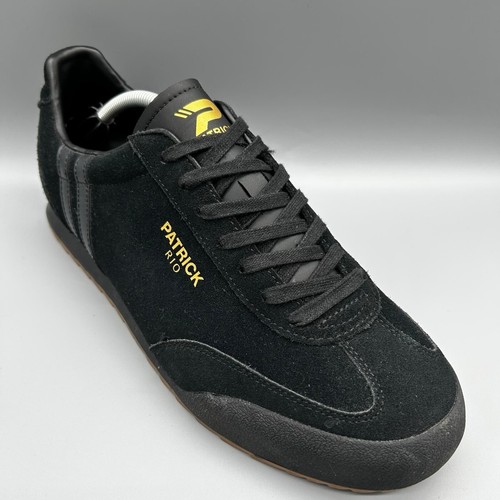 Patrick rio black gum - gum, suede