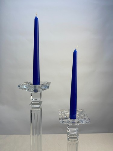 Tapered royal blue candles - tapered,