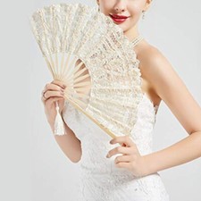 Vintage Folding Fan Lace