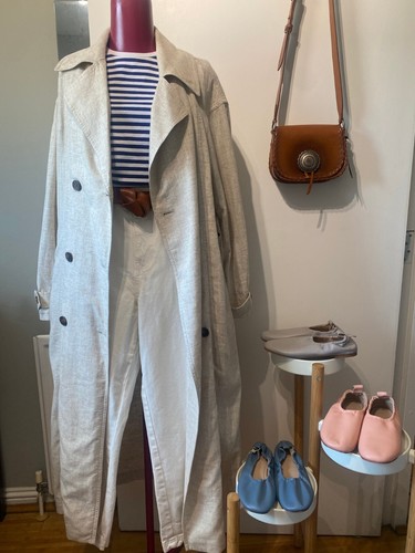 Zara pink babouche - zara, leather