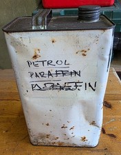 Vintage Oil can 5 litre used