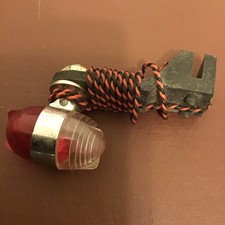 VINTAGE CLASSIC CAR SIDE WINDOW PARKING LIGHT with rubber mount