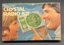 Science Fair Crystal Radio Kit Cat.28-219 - Vintage
