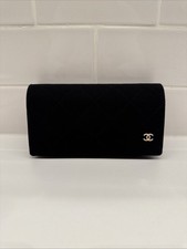 Authentic Chanel Sunglasses Case Black
