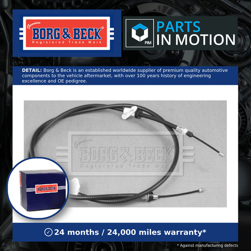 Handbrake cable fits - cable,