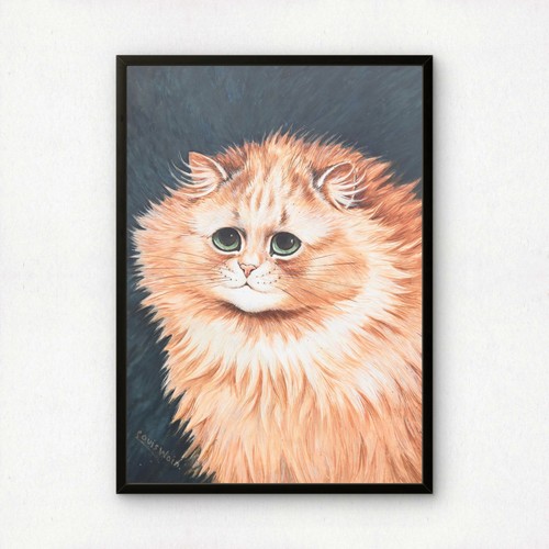 Louis wain charming ginger - wain:,