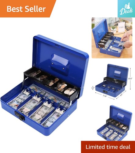 All purpose metal cash box - metal,