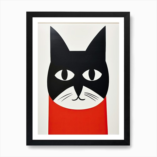 Cubist cat chronicles - cat,