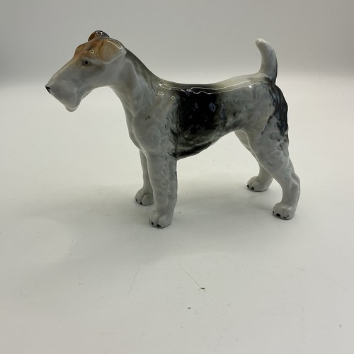 Beswick wire haired terrier - wire,