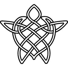 Celtic turtle unmounted - turtle',