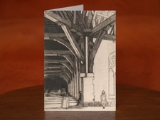 Roof of the Cloth Hall, Ypres by William Strang - A5 Art Print Card