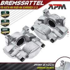 2X Brake Caliper Front L+R
