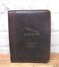 Jaguar Classic car document folder file, personalised option for details of car
