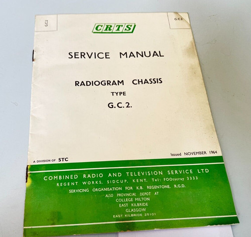 Crts radiogram chassis - crts,