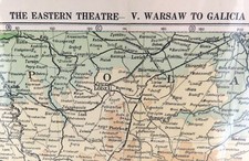 .WW1 INTERESTING MAP / THE