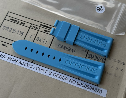 22mm panerai light blue - /,