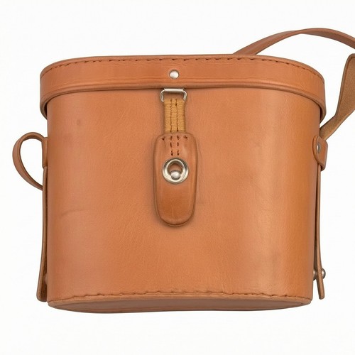 Leather binocular case - leather,