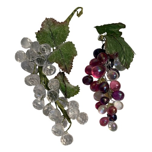 Vtg acrylic grape clusters - vtg,