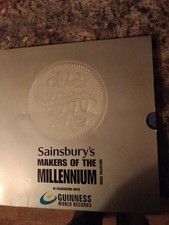 Sainsbury's Makers Of The Millennium Coins Full Set