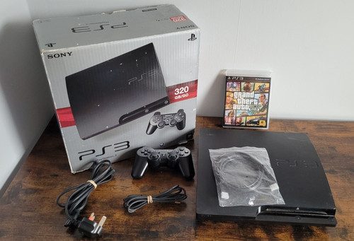 Sony playstation slim 320gb - 3,