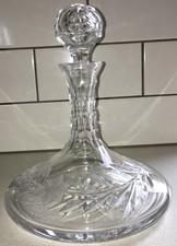 Ships decanter cut - ships, ~cut