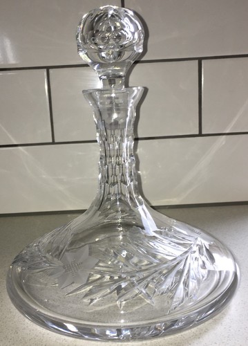 Ships decanter cut - ships,