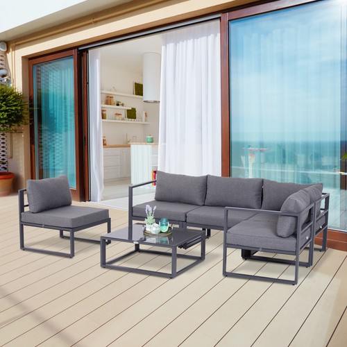 Seater aluminium garden - aluminium,