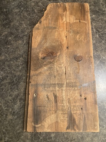 Antique piece pine floor - piece,